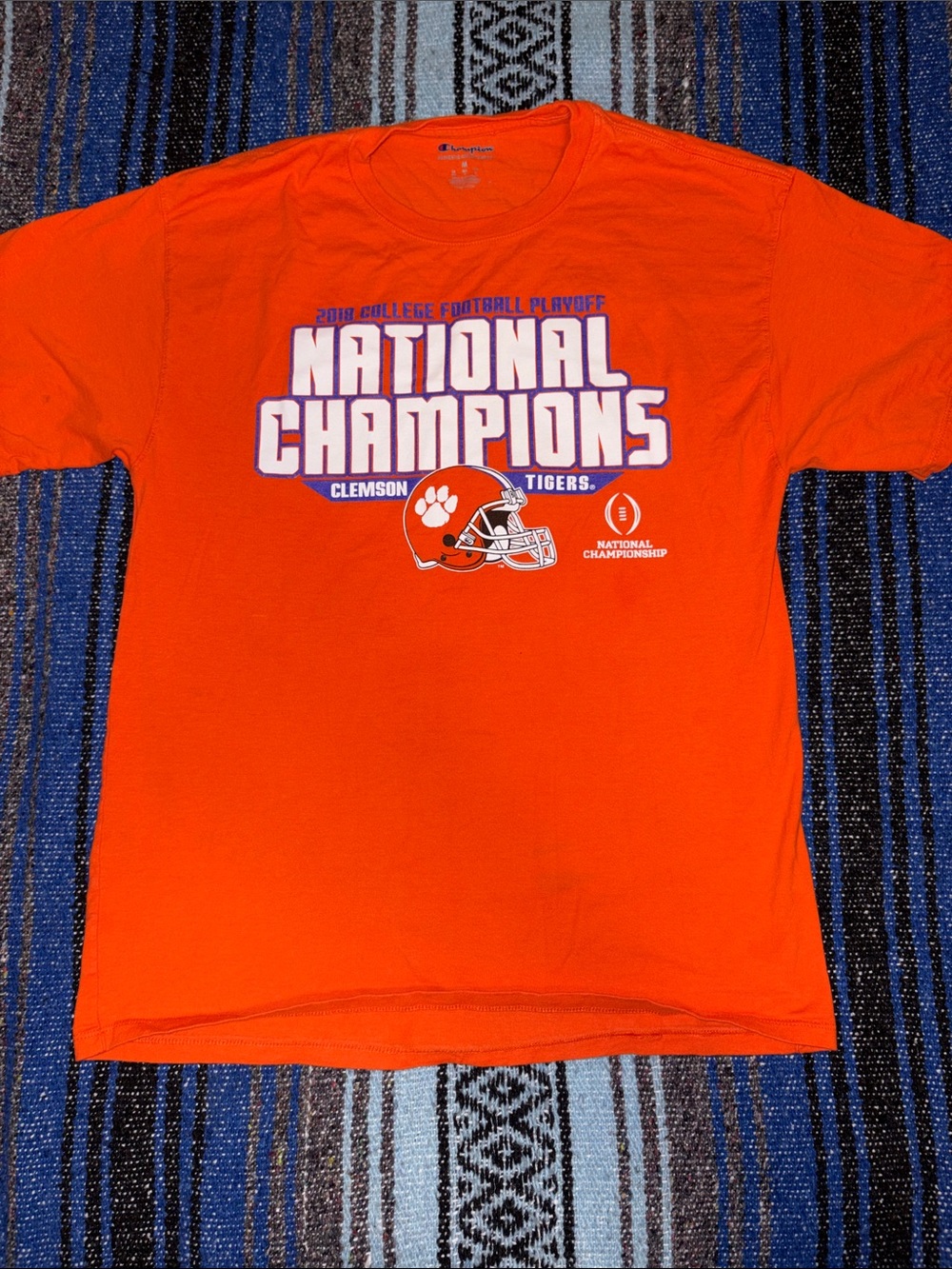 Clemson University 2018 NCAA National Football Champions Tee Shirt